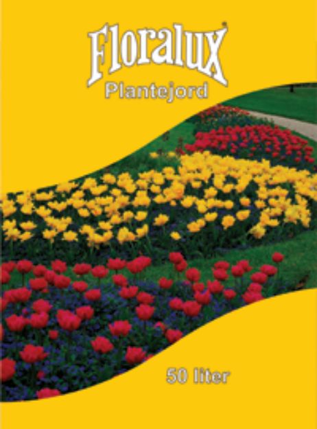 Floralux  Plantejord 50ltr pr.stk TILBUD, 48 stk/pl