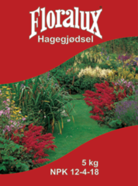 Floralux Hagegjødsel 5kg 96 pr.pall