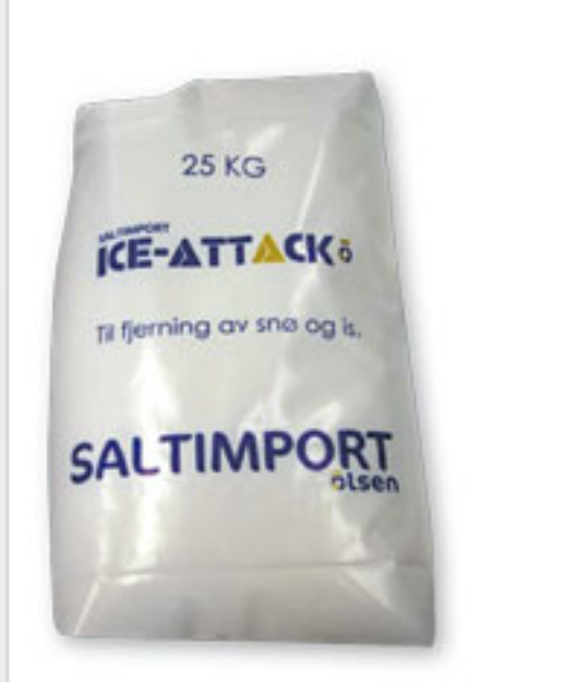 Bilde av Salt i sekk 25KG