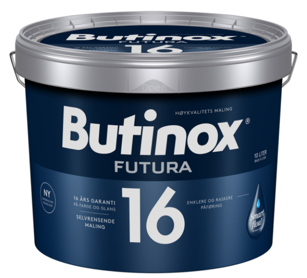 Butinox Futura 16 Hvit - Base 9 l